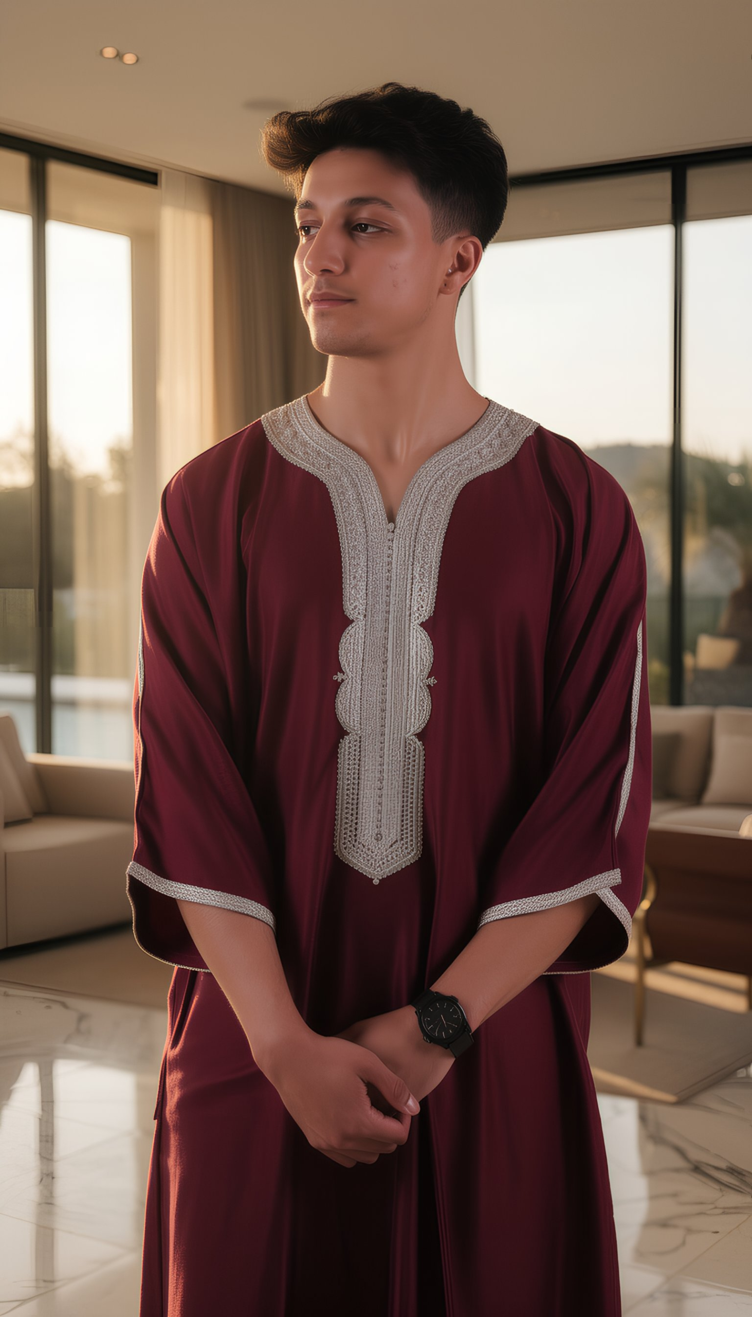 Simple Elegant Jellaba – Image 2